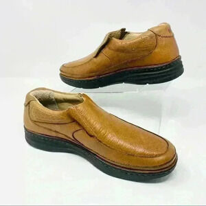 DREW Bexley tan tumbled leather nappa Sz 11.5 M New